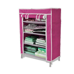 4 LAYERS SHOES RACK WITH COVER