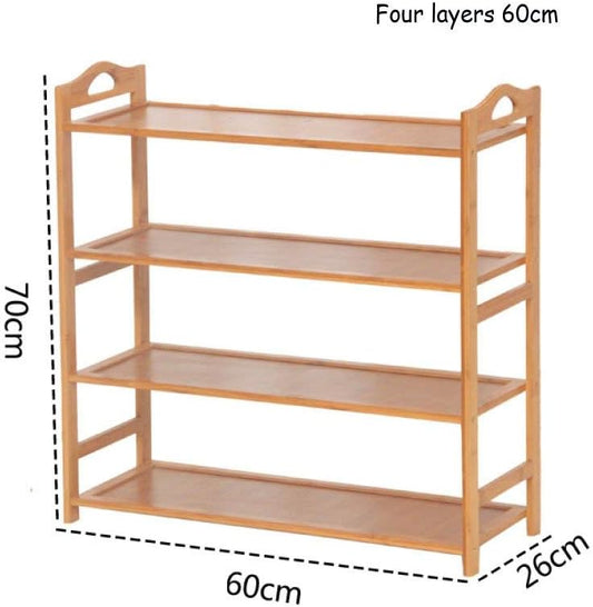 4 LAYERS BAMBOO SHELVES