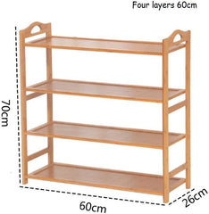 4 LAYERS BAMBOO SHELVES