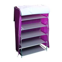 5 LAYERS SHOES RACK WITH COVER