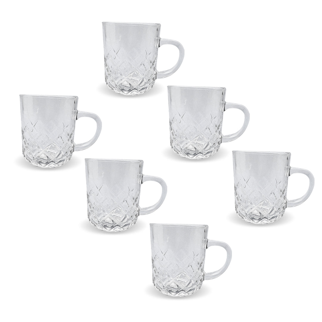 SET OF 6 PCS MODERN TEA CUPS