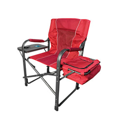 FOLDABLE CHAIR WITH TABLE + COMPARTMENT FOR FOOD AND DRINKS