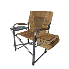 FOLDABLE CHAIR WITH TABLE + COMPARTMENT FOR FOOD AND DRINKS