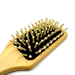 ECO WOOD PADDLE HAIR BRUSH