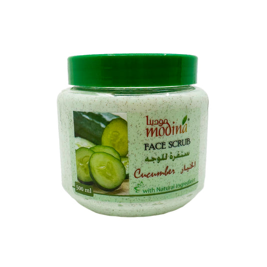 Modina Face & Body Scrub (500 ml) - Cucumber