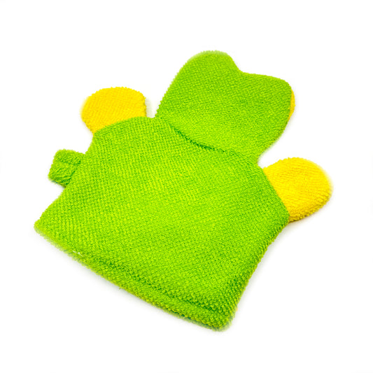 FROG GLOVE SHOWER LOOFAH