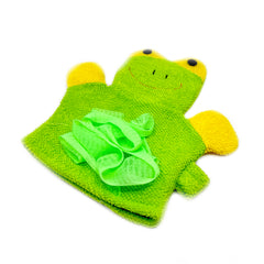 FROG GLOVE SHOWER LOOFAH