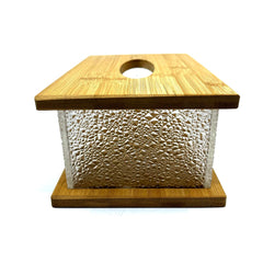 BAMBOO WOOD TISSUE BOX