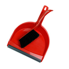 PLASTIC DUSTPAN AND BRUSH 2 PIECES SET