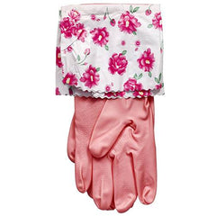 REUSABLE RUBBER LONG SLEEVE KITCHEN GLOVES (ASSORTED COLORS)