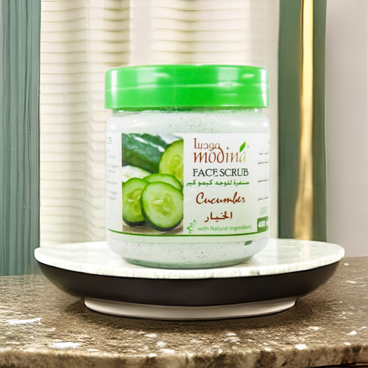 Modina Face & Body Scrub (500 ml) - Cucumber