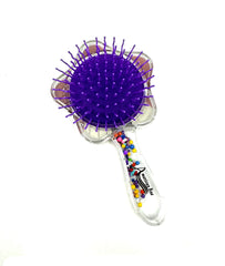 TRANSPARENT STAR GAME HAIR BRUSH