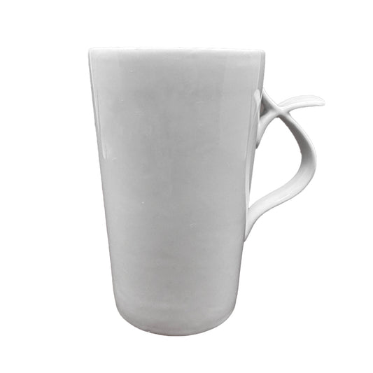 WHITE FANCY MUG