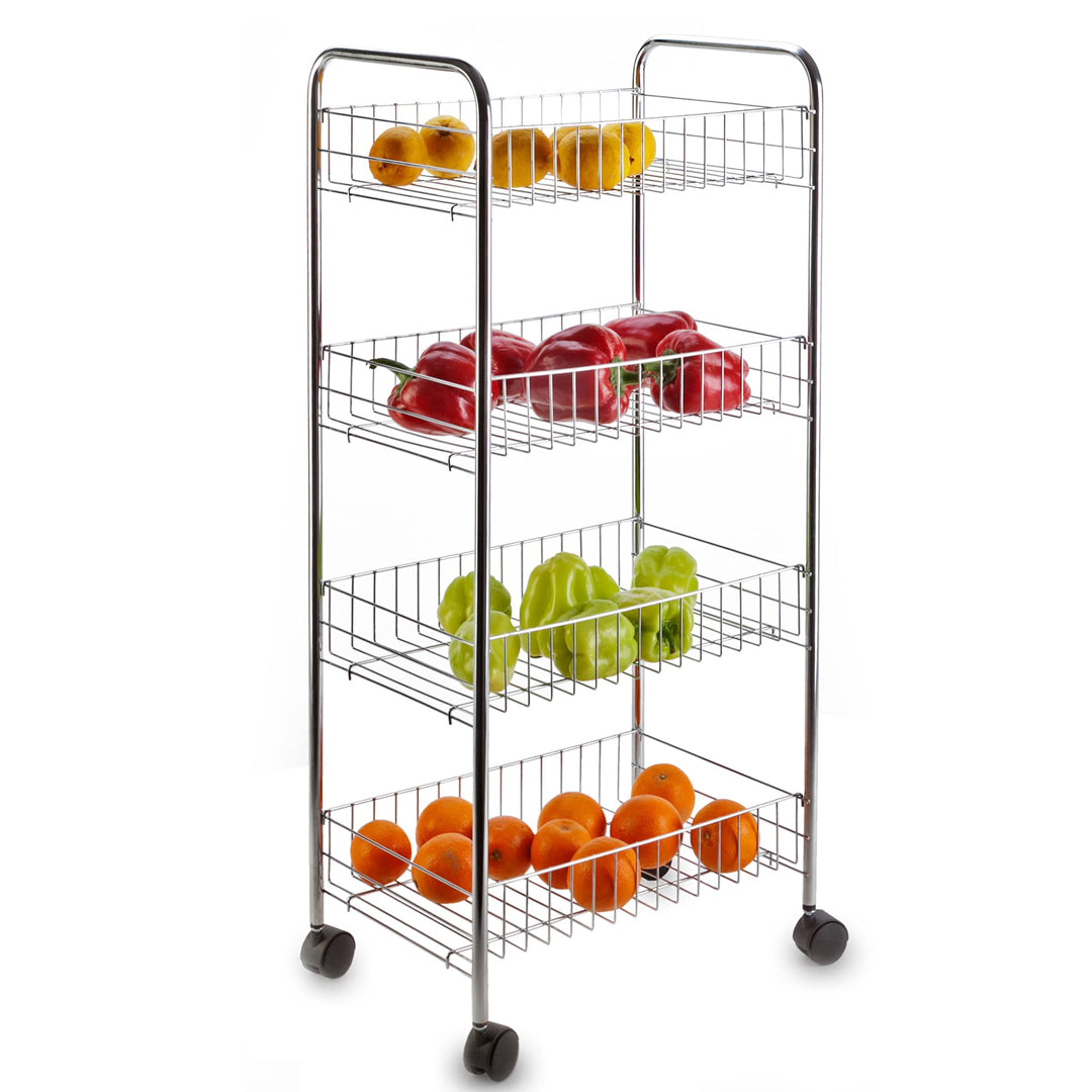 5 LAYERS VEGETABLES RACK STAINLESS STEEL